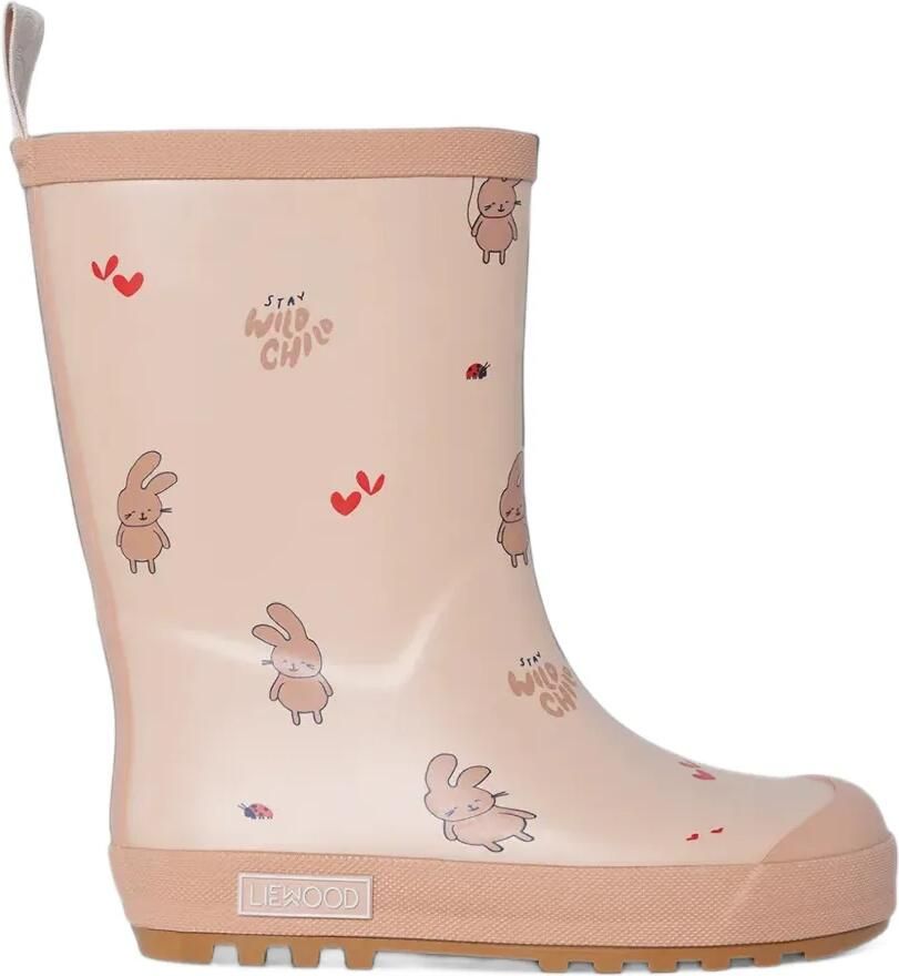 Liewood rabbit-print boots Beige