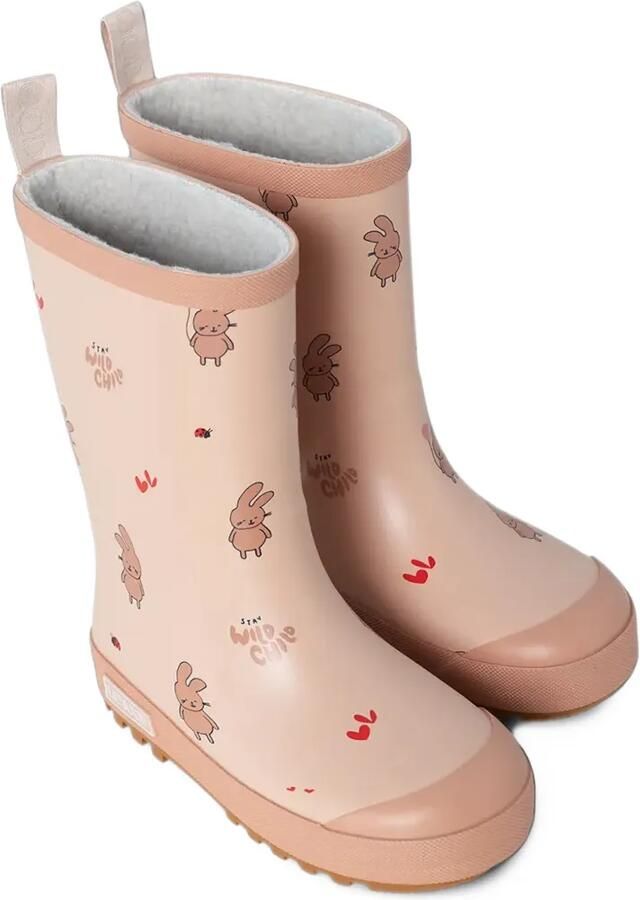 Liewood rabbit-print boots Beige - Foto 3
