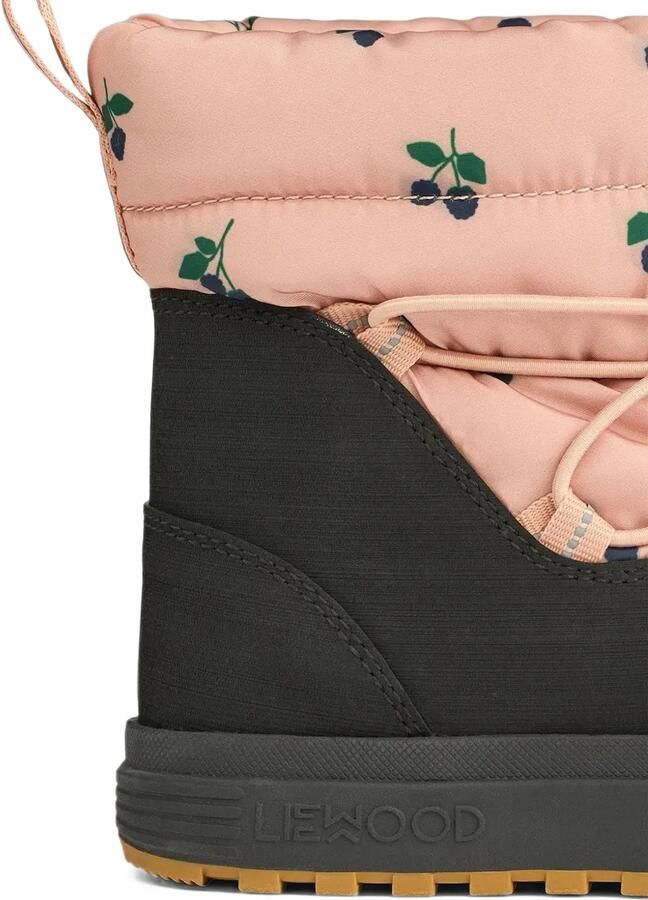 Liewood Zoey berry-print toggle-fastening boots Roze - Foto 4