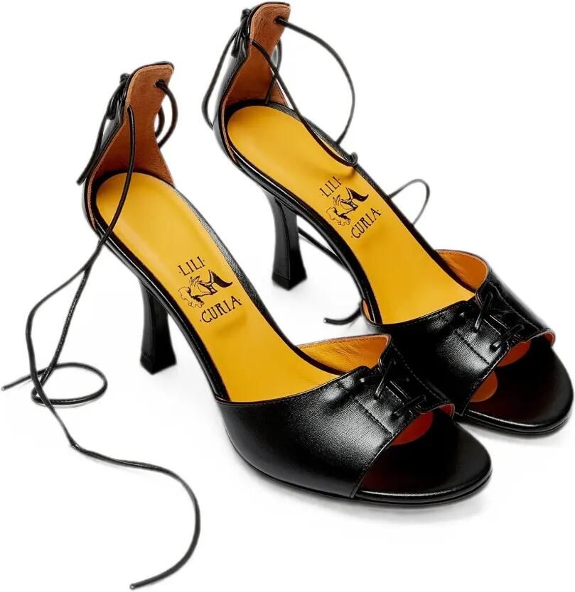 LILI CURIA Dita sandalen met enkelbandje Zwart - Foto 2