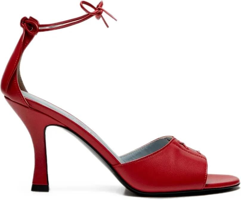 LILI CURIA Dita sandalen met veters Rood