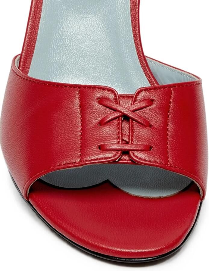 LILI CURIA Dita sandalen met veters Rood - Foto 3
