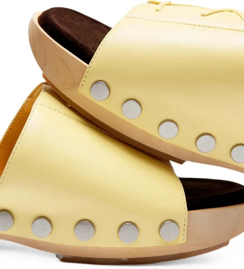 LILI CURIA Uma sandalen met studs en veters Geel - Foto 2
