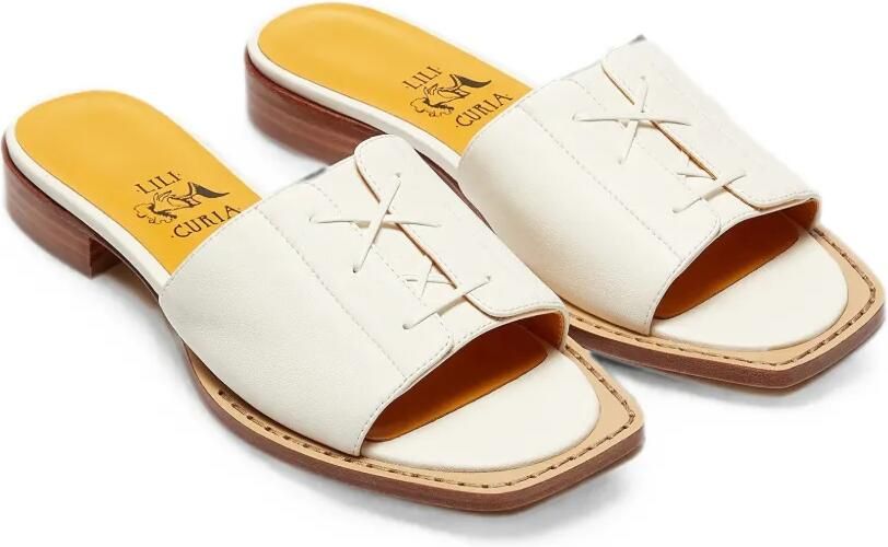 LILI CURIA Vera sandalen met veters Beige - Foto 5
