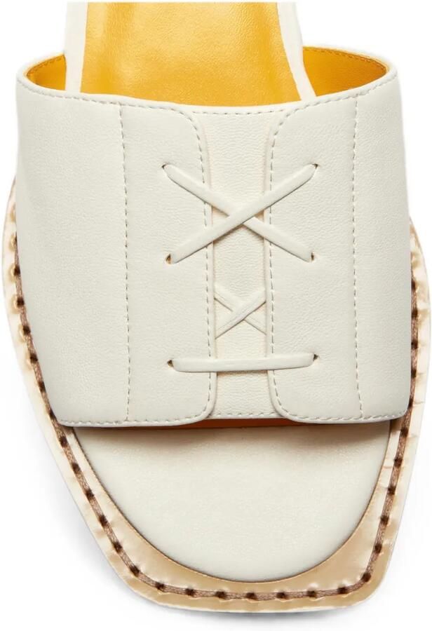 LILI CURIA Vera sandalen met veters Beige - Foto 4