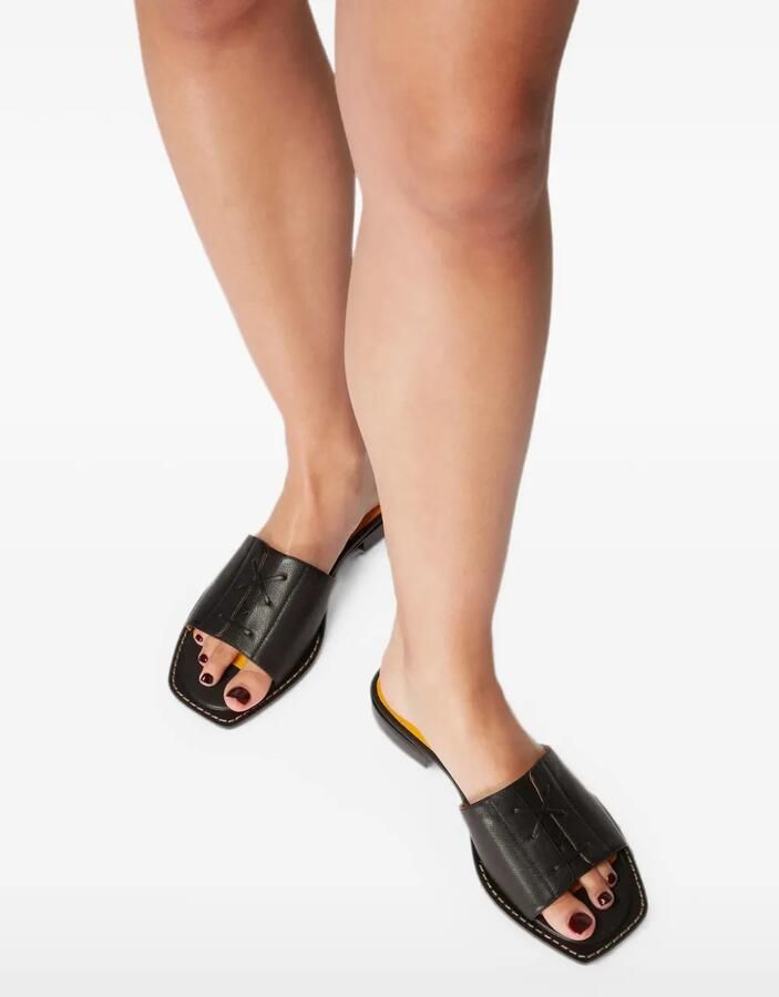 LILI CURIA Vera sandalen met veters Zwart - Foto 2