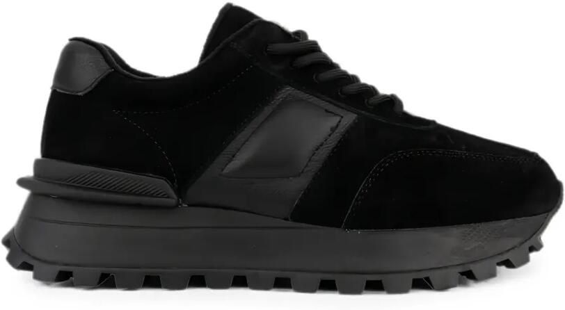 LINDA BAUMANN Chunky sneakers met vlakken Zwart