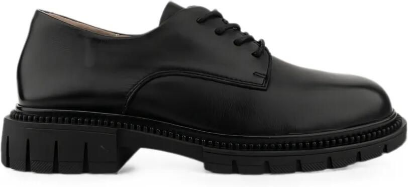 LINDA BAUMANN Derby schoenen met chunky zool Zwart