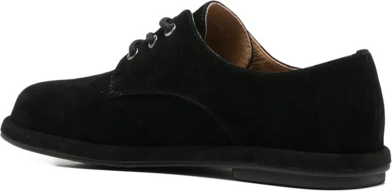 LINDA BAUMANN Derby suède veterschoenen Zwart - Foto 2