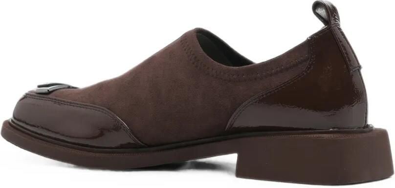 LINDA BAUMANN Loafers met vlakken Bruin - Foto 3