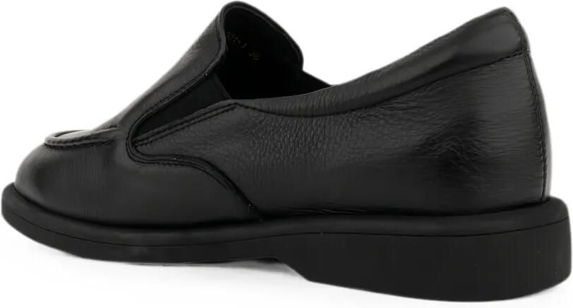 LINDA BAUMANN Loafers van bewerkt leer Zwart - Foto 2