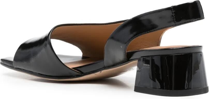 LINDA BAUMANN Slingback sandalen met blokhak Zwart - Foto 3