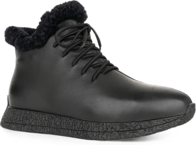 LINDA BAUMANN Sneakers met lammy afwerking Zwart - Foto 3