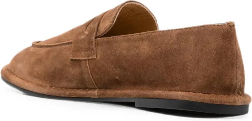 LINDA BAUMANN Suède loafers Bruin - Foto 2
