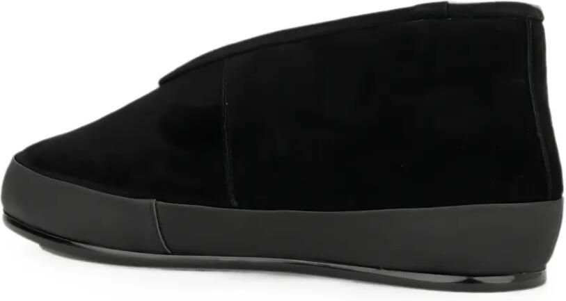 LINDA BAUMANN Suède loafers Zwart - Foto 2