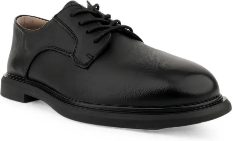 LINDA BAUMANN Veterschoenen van bewerkt leer Zwart - Foto 2