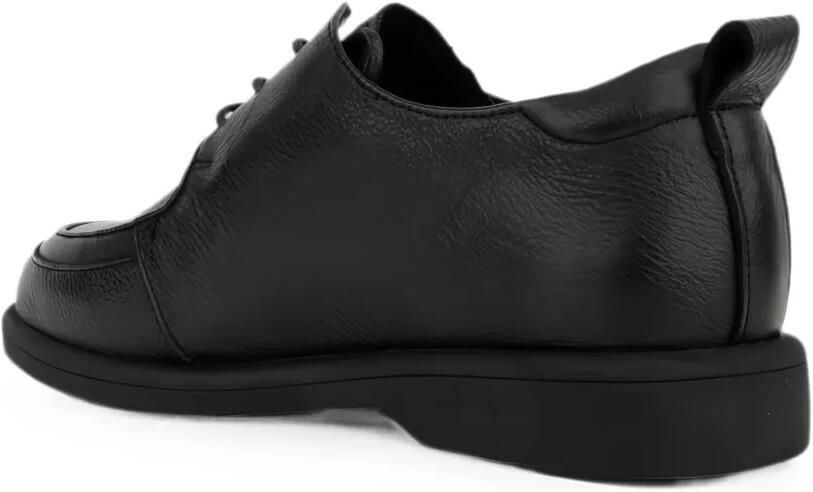 LINDA BAUMANN Veterschoenen van bewerkt leer Zwart - Foto 2