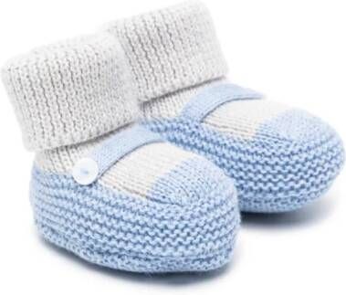 Little Bear Gebreide slippers Blauw