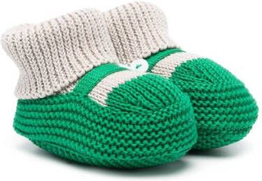 Little Bear TWS slippers met colourblocking Groen