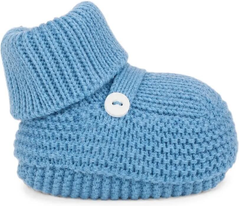 Little Bear Gebreide sneakers met knoopdetail Blauw