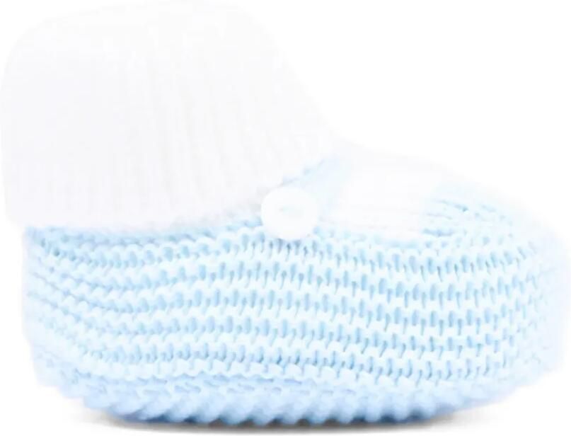 Little Bear Tweekleurige babyschoentjes Blauw