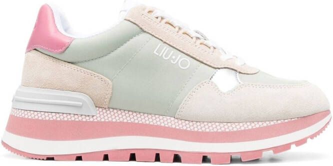 LIU JO Sneakers met vlakken Beige