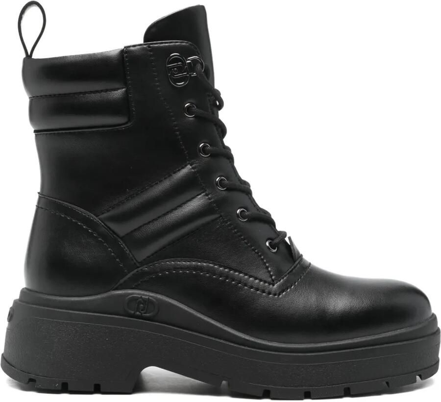 LIU JO 40 mm Andrea gewatteerde laarzen Zwart
