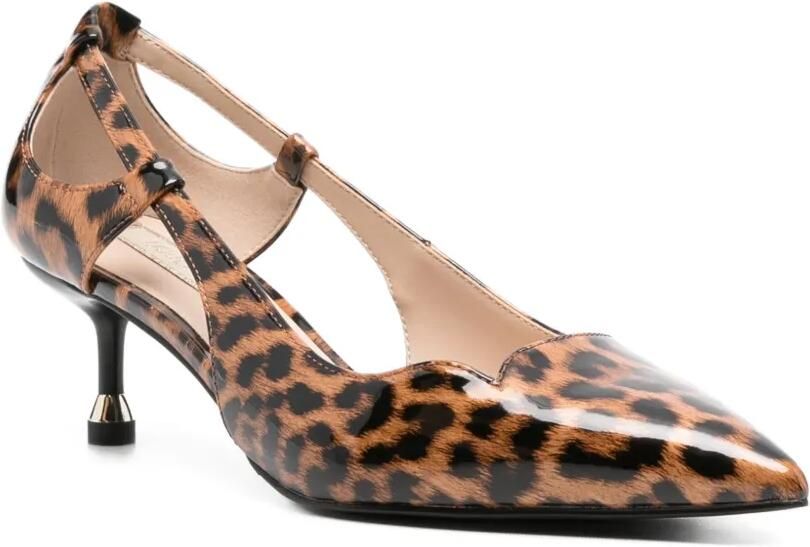 LIU JO 55 mm pumps met luipaardprint Bruin - Foto 2
