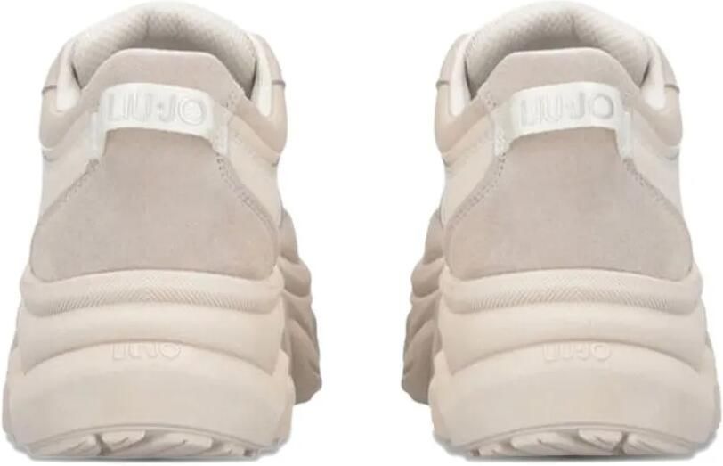 LIU JO 60 mm Steffy 01 sneakers met logo Beige