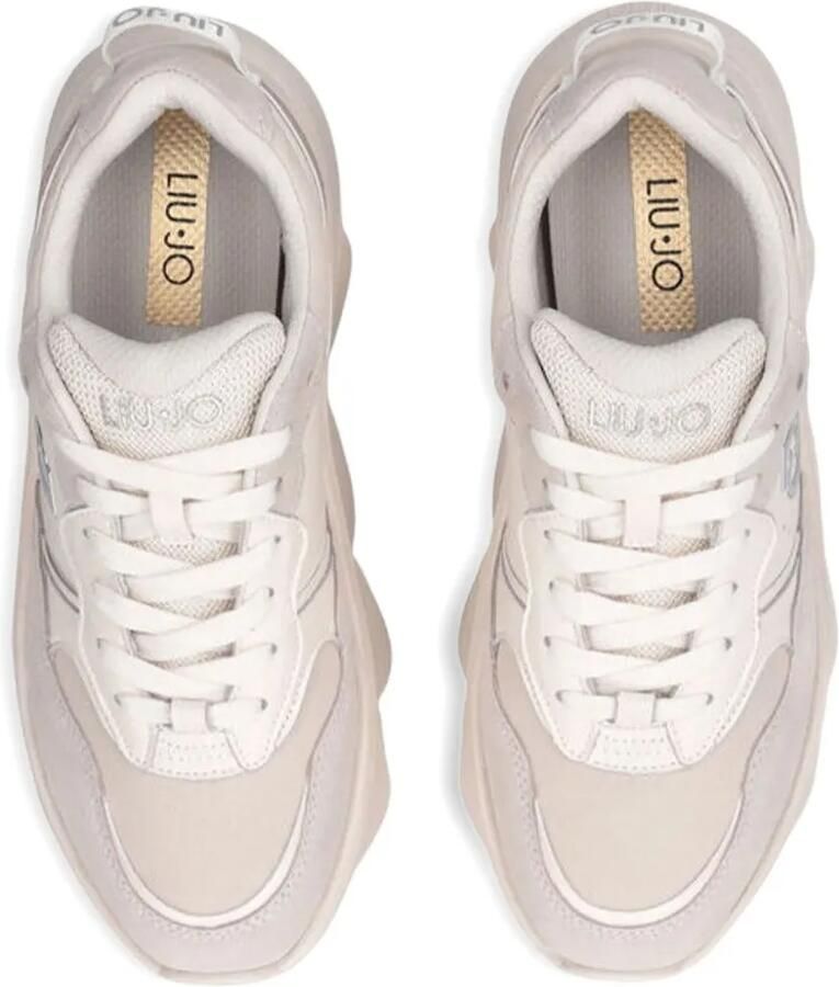LIU JO 60 mm Steffy 01 sneakers met logo Beige - Foto 2