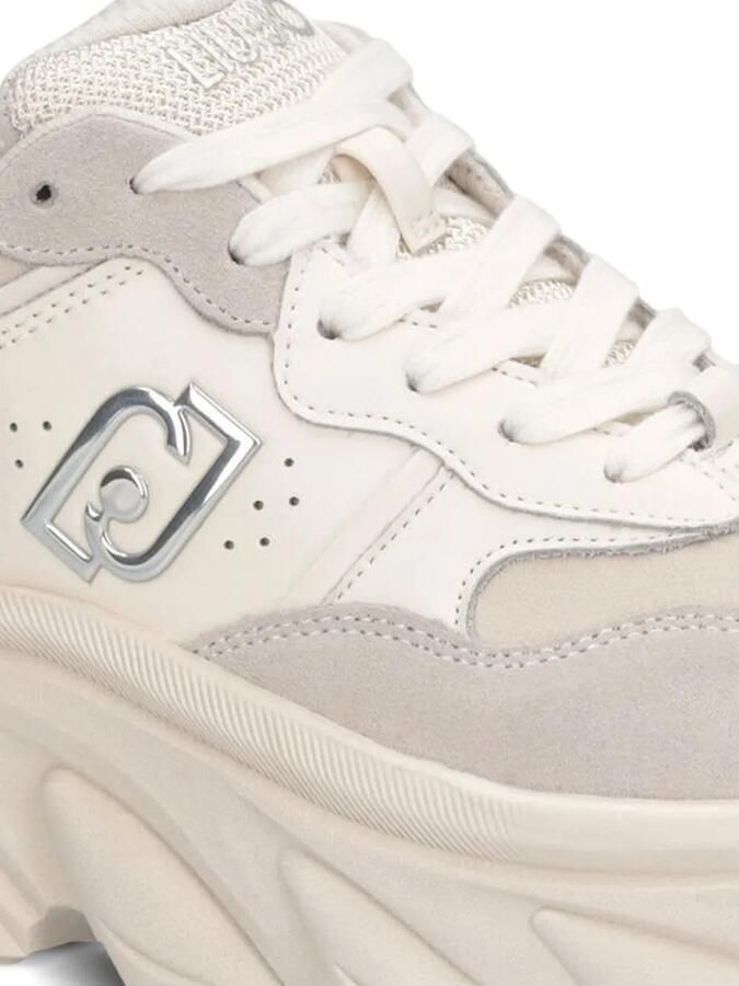 LIU JO 60 mm Steffy 01 sneakers met logo Beige - Foto 3