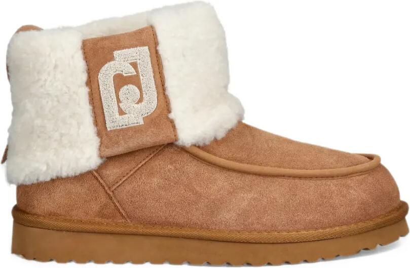 LIU JO ankle boots in suede with fodera teddy Bruin
