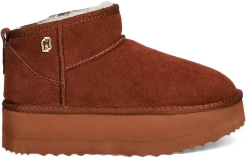 LIU JO ankle boots warm platform Bruin