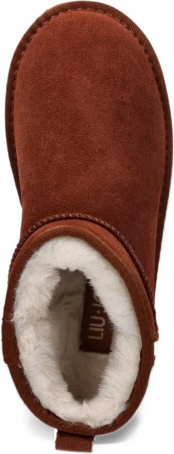 LIU JO ankle boots warm platform Bruin - Foto 4