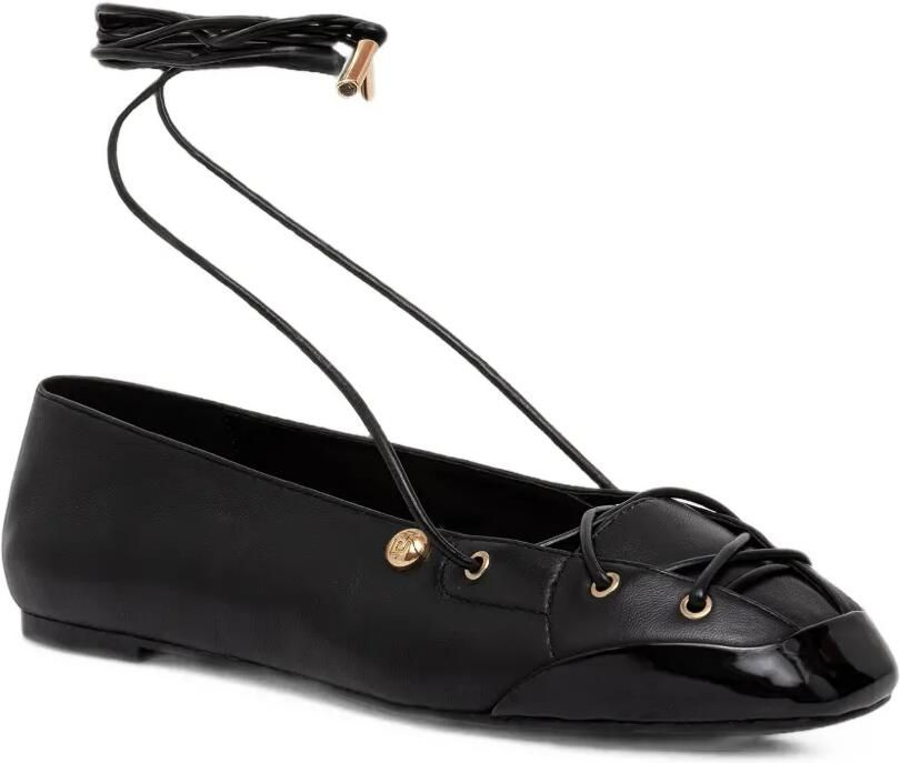 LIU JO Ballerina's met veters Zwart - Foto 3
