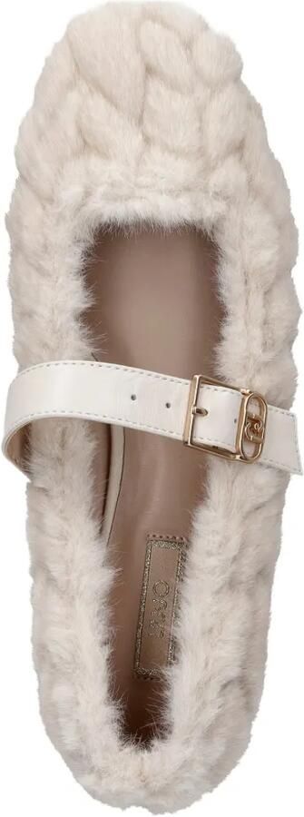 LIU JO Ballerina's van synthetisch bont Beige - Foto 2