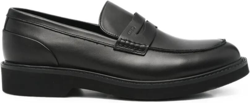 LIU JO Brando leren loafers Zwart