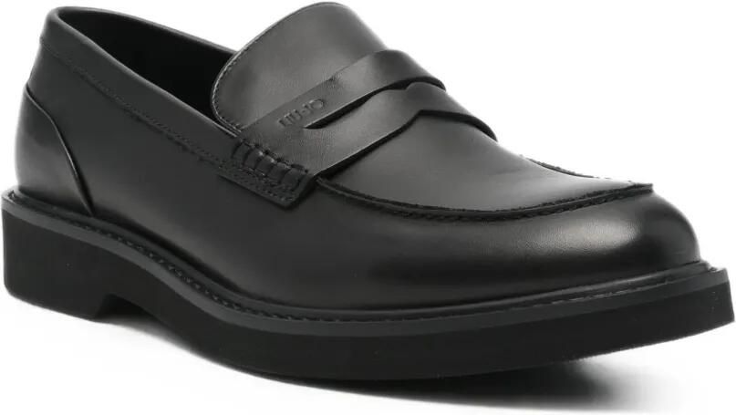 LIU JO Brando leren loafers Zwart - Foto 2