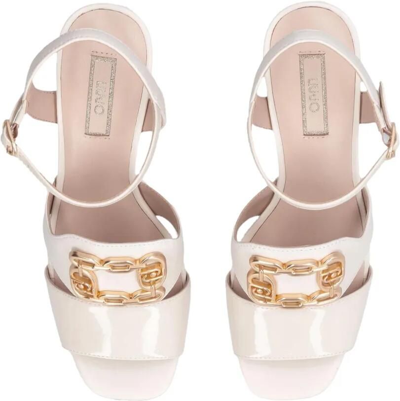 LIU JO Brooke 01 sandalen met ketting Wit - Foto 2