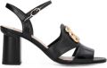 LIU JO Brooke 01 sandalen met ketting Zwart - Zwart