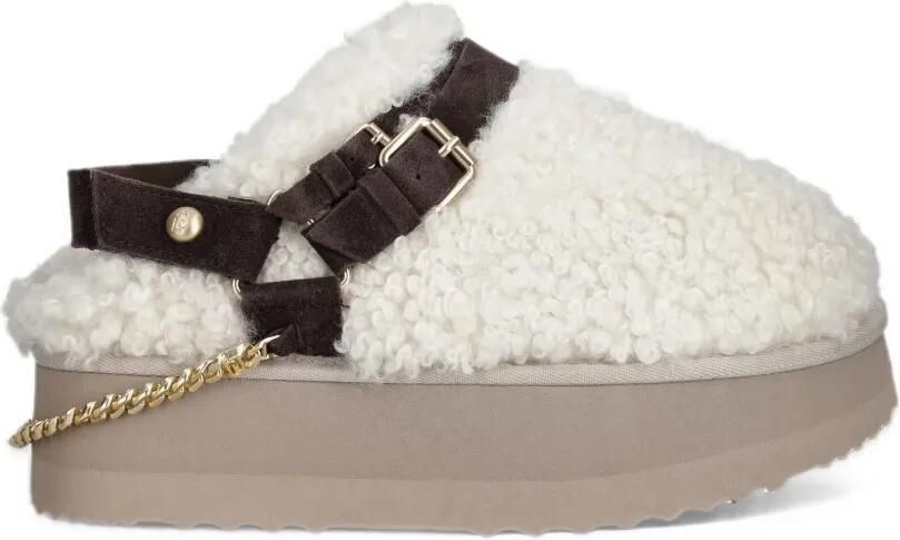 LIU JO clogs in fabric teddy Wit