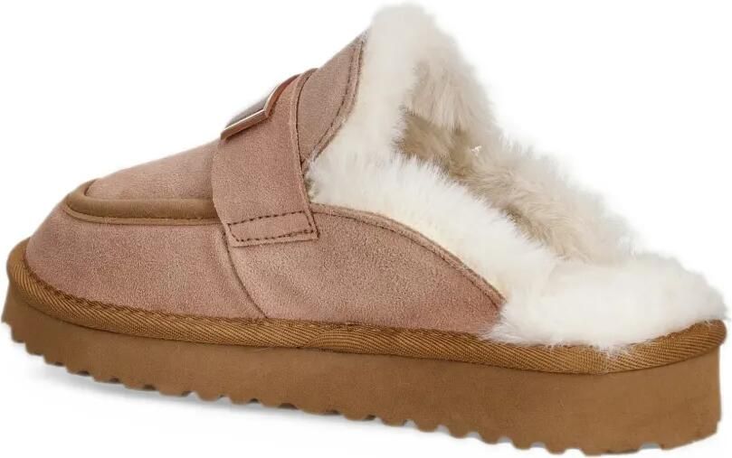 LIU JO clogs in suede Bruin - Foto 5