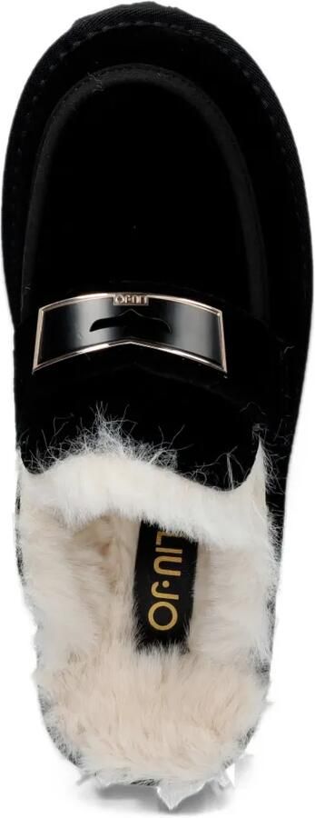 LIU JO clogs in suede Zwart - Foto 4