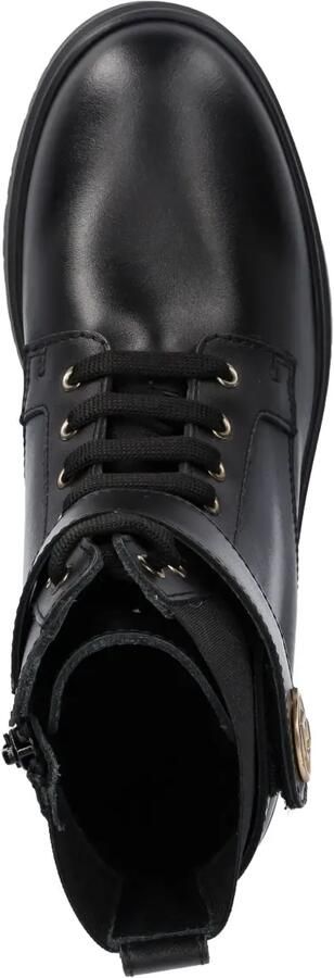 LIU JO Combat boots met logo-applicatie Zwart - Foto 3