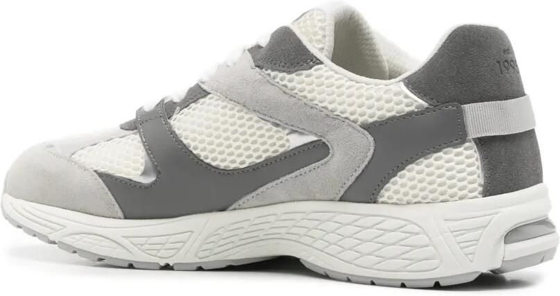 LIU JO Cooper mesh sneakers met vlakken Wit - Foto 3