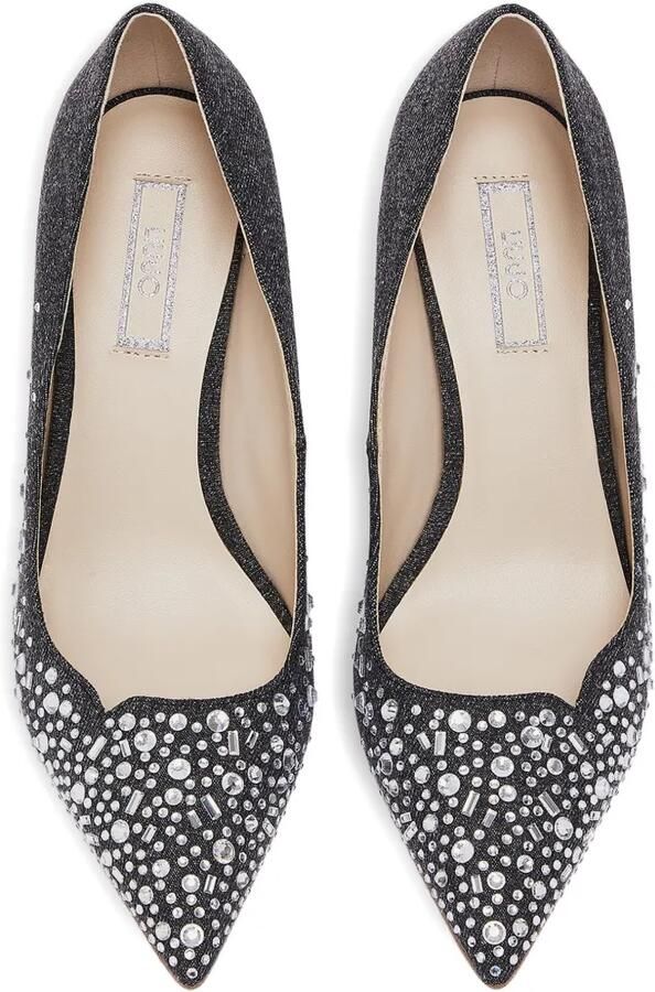 LIU JO Denim pumps met edelstenen Grijs - Foto 3