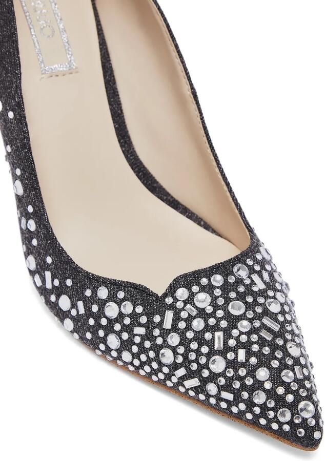 LIU JO Denim pumps met edelstenen Grijs - Foto 2