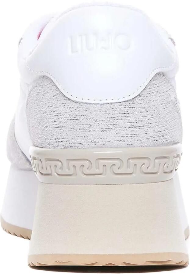 LIU JO Dreamy 03 sneakers met plateauzool en glitters Wit - Foto 2