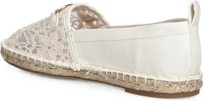 LIU JO Espadrilles met kant Wit - Foto 2