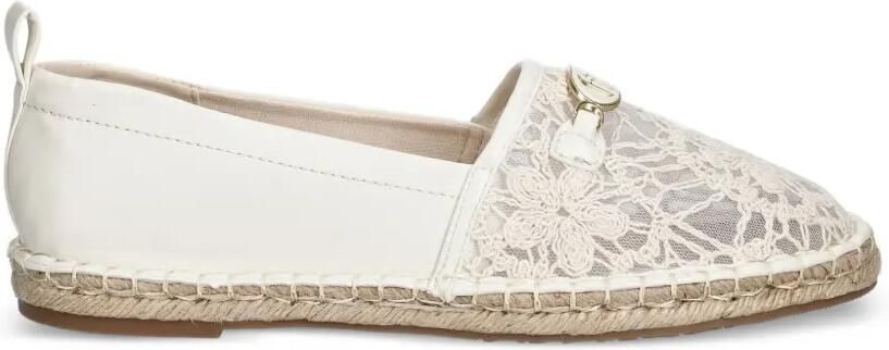 LIU JO Espadrilles met kant Wit - Foto 3